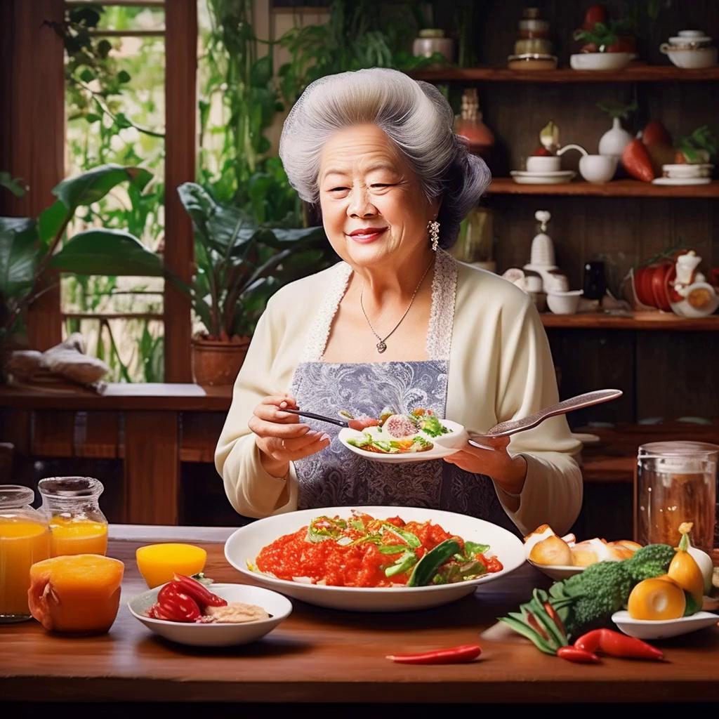 小区大妈比惨