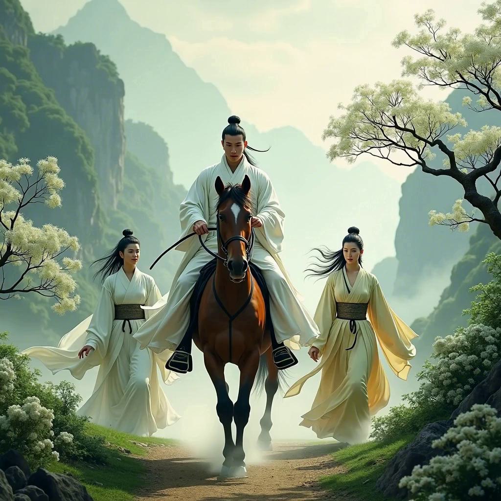为谁开  茶花满路